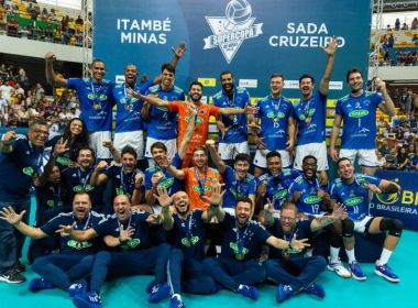 Em clássico mineiro, Cruzeiro vence Minas e é pentacampeão da Supercopa de vôlei