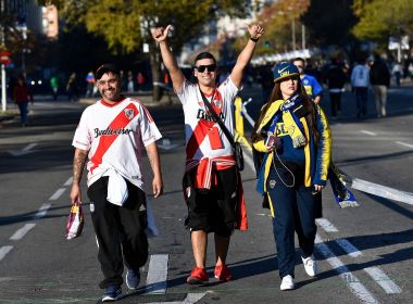 Esquema de segurança em Madri para River e Boca teve até tanque
