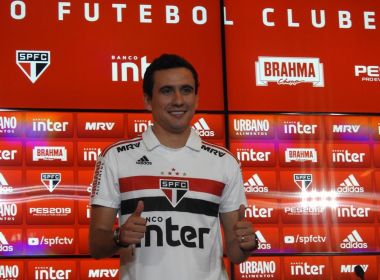 Na chegada ao São Paulo, Pablo crê em sucesso de dupla com Diego Souza