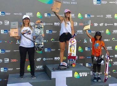 Seleção de skate para seletivas olímpicas tem duas crianças