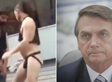 Foi ato político, diz dupla do 'golden shower' criticado por Bolsonaro