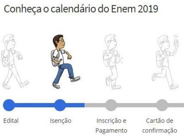 Estudantes podem pedir isenção no Enem a partir desta segunda-feira