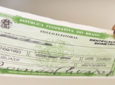 Prazo para regularizar título de eleitor termina na segunda