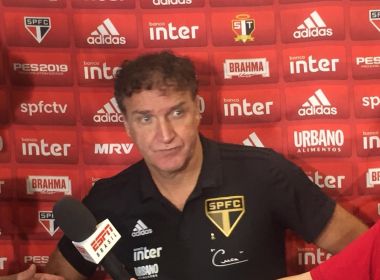 Cuca pede calma para o São Paulo dar a volta por cima no Brasileirão