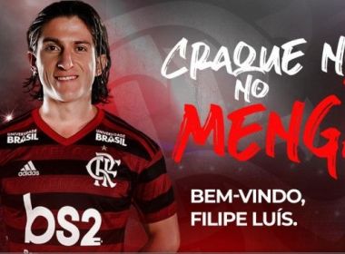 Flamengo anuncia Filipe Luis como reforço após longa negociação