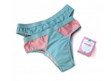 Iniciativa leva sustentabilidade à menstruação com lingeries absorventes