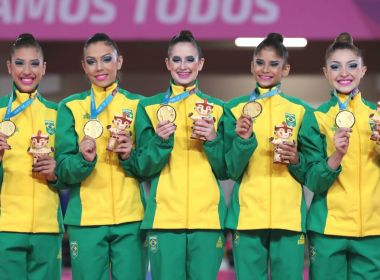 Brasil conquista o ouro na última prova da ginástica rítmica do Pan