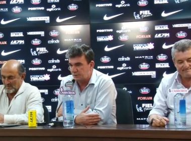 Corinthians admite 'lentidão' por patrocínio máster e quer 'enfrentar' Odebrecht