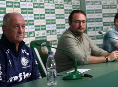 Mattos banca Felipão, que defende estilo do Palmeiras após queda