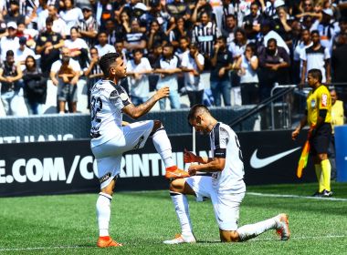 Corinthians abre 2 a 0, mas Ceará se recupera e empata com golaço olímpico