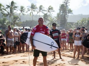 Maior campeão do surfe, Kelly Slater fica fora dos Jogos Olímpicos
