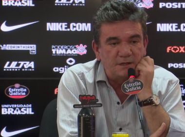 Mesmo com eliminação, presidente do Corinthians garante permanência do técnico