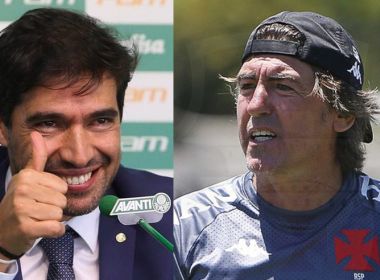 Vasco e Palmeiras duelam com técnicos portugueses no banco