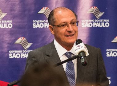 Alckmin diz que PT esconde candidato e só reproduz fala de Bolsonaro