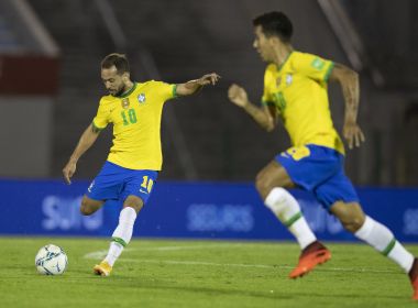 Seleção vence Uruguai em seu primeiro grande desafio nas Eliminatórias