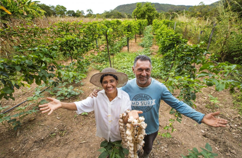 Família de agricultores