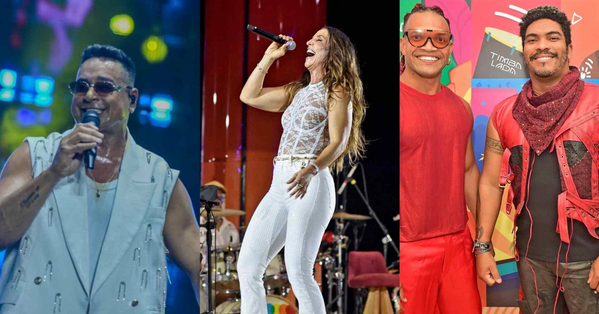 Agenda BN Hall: Xanddy Harmonia, Ivete Sangalo e Timbalada estão entre os destaques do final de semana 