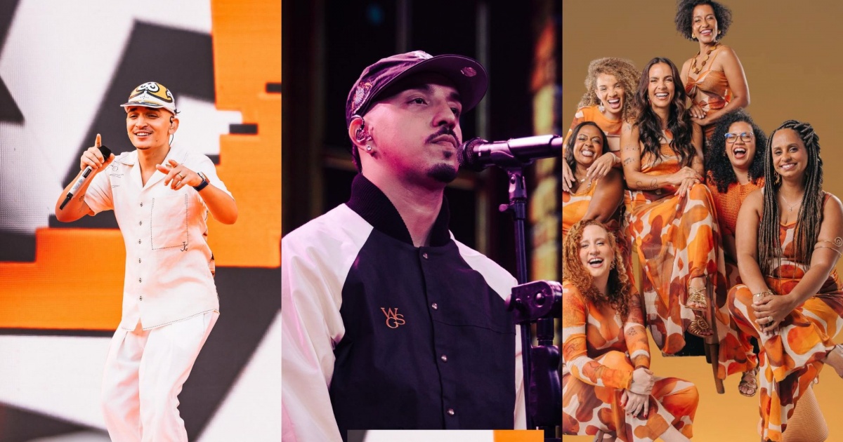 Agenda BN Hall: João Gomes, Delacruz e Sambaiana estão entre os destaques do final de semana