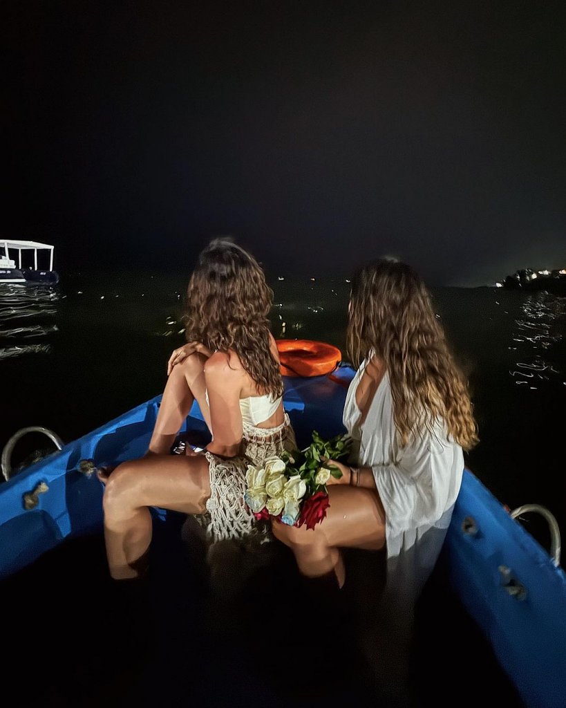 Camila Coutinho na Alvorada de Iemanjá