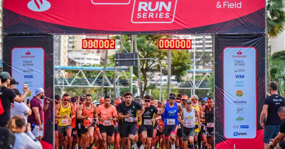 Corrida Santander Track & Field aconteceu neste domingo, em Salvador Bahia Notícias