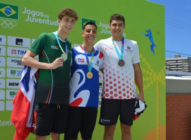 Jovem nadador conquista medalha inédita na Bahia com os Jogos da Juventude