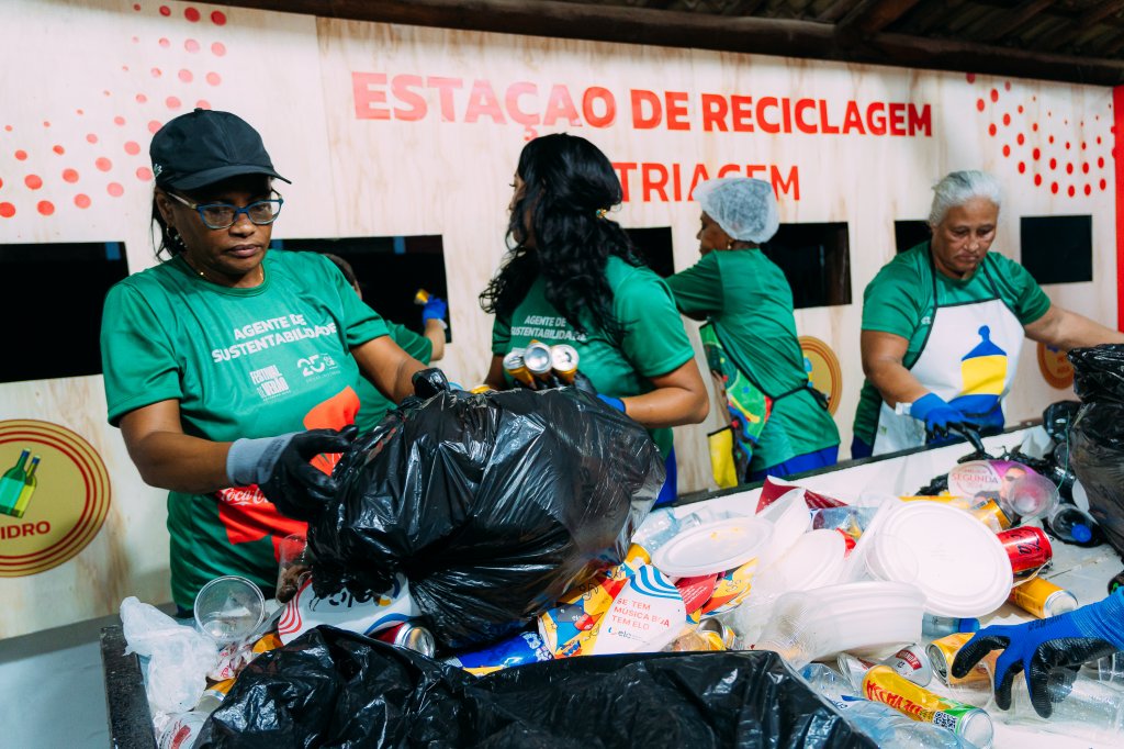 Ação da Coca-Cola, Festival de Verão. Foto: Italo Freitas