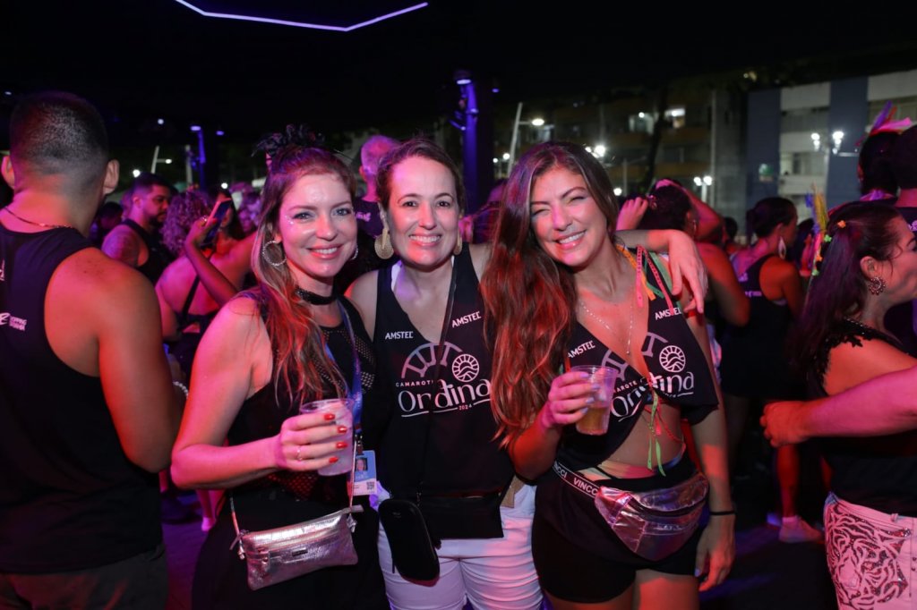 Personalidades aproveitando a folia no Camarote Ondina