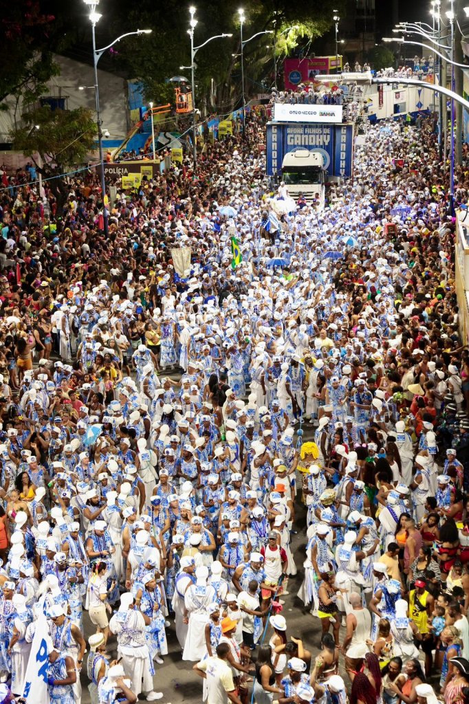Filhos de Gandhy no carnaval