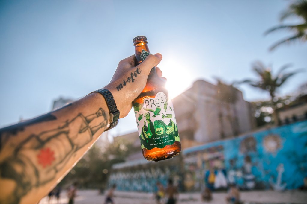 Nova cerveja da Proa