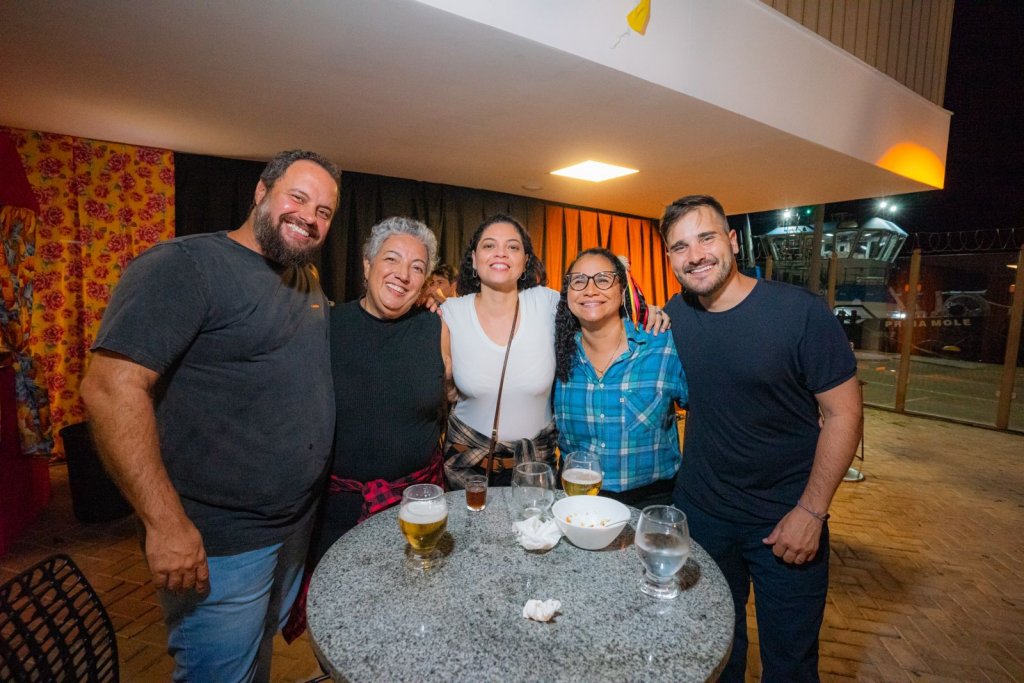 Convidados da festa de Fred Carmel
