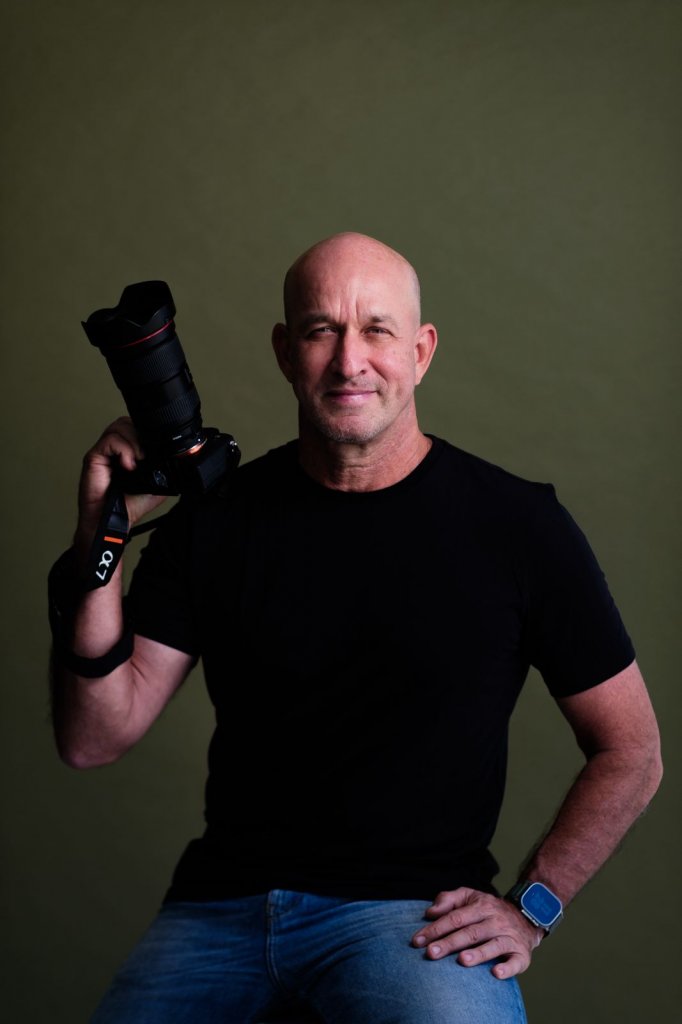 Guido Magalhães jr com camera