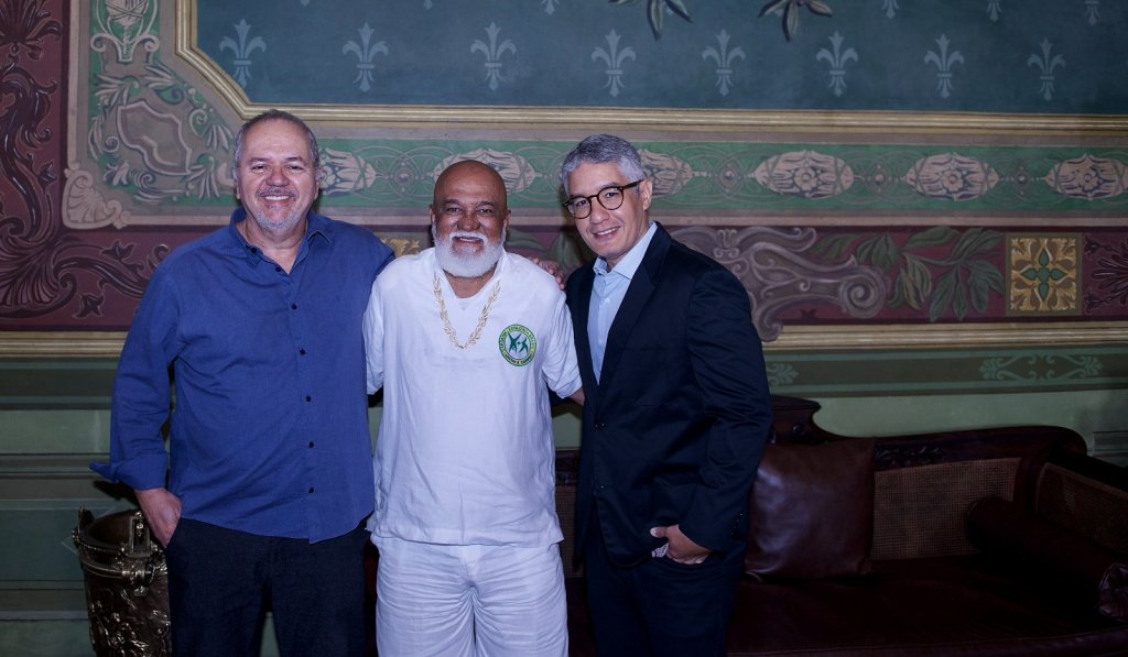 Pedrinho da Rocha, Mestre Raimundo Carneiro e Vinícius Linhares