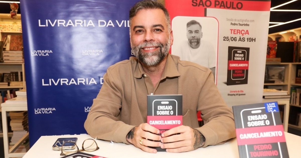 Livro ‘Ensaio Sobre o Cancelamento’, de Pedro Tourinho, vence Prêmio Jabuti 2025