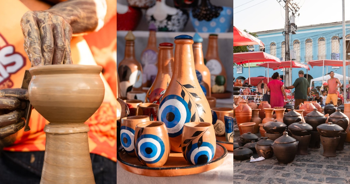 Feira de Caxixis será realizada durante a Semana Santa com programação cultural e musical em Nazaré