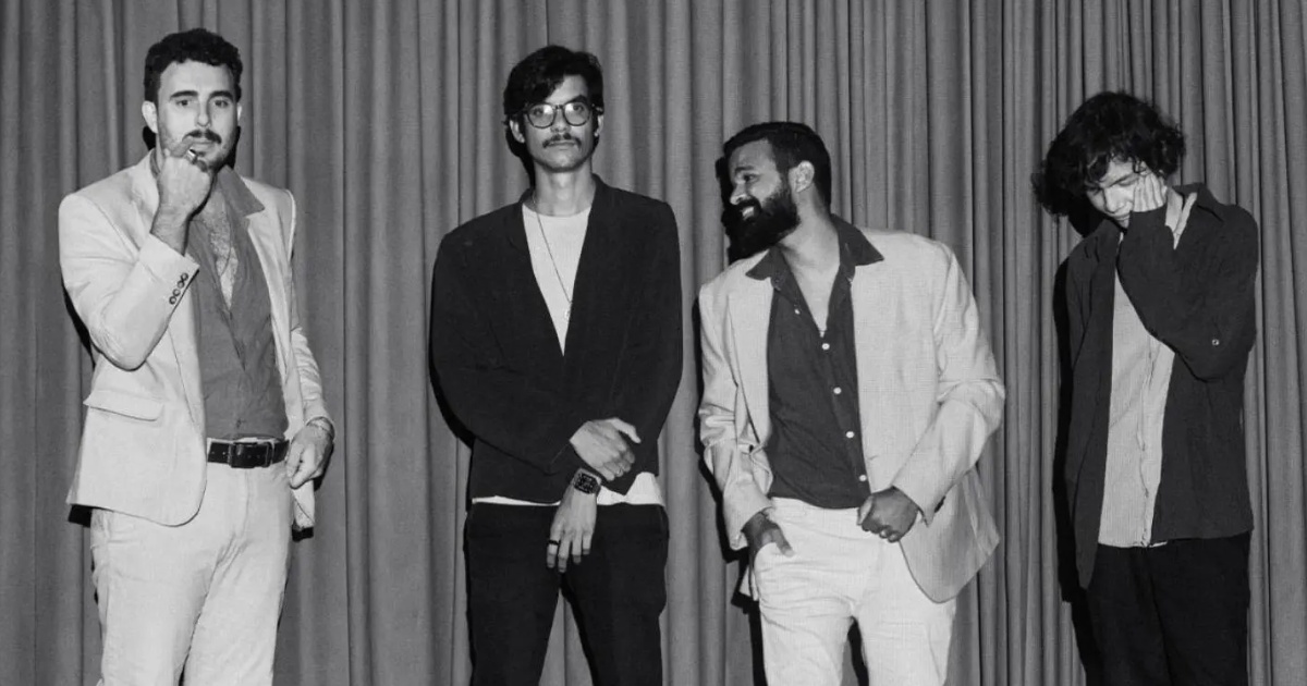 Banda Merlô lança álbum CINEMA com show em prédio histórico de Salvador