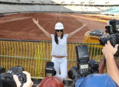 Ivete Sangalo começa os preparativos para gravação do seu DVD