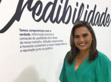 Apresentadora do Aratu Notícias, Carla Araújo é demitida da emissora