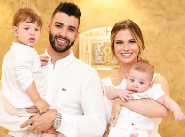 Gusttavo Lima leva bronca da esposa após postar foto usando calça apertada