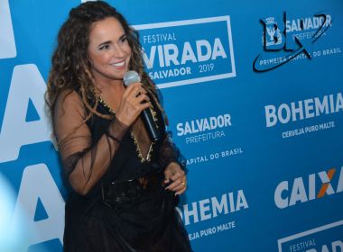 Daniela Mercury promete em show troca de vestidos e participação de Tulipa Ruiz e Didá