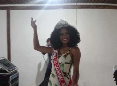Após 4º lugar em 2018, candeense Jessie Oliveira é eleita Rainha do Carnaval de Salvador