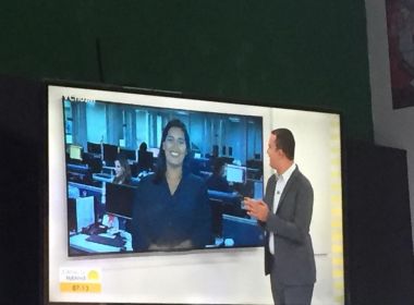 Repórter da TV Bahia, Juliana Cavalcante anuncia 2ª gravidez no 'Jornal da Manhã'