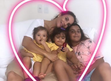 'Deus é muito maravilhoso', diz Ivete Sangalo em postagem com uma das gêmeas
