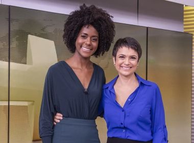 Ao passar bastão para Maju no 'JH', Sandra Annenberg chora em despedida; assista