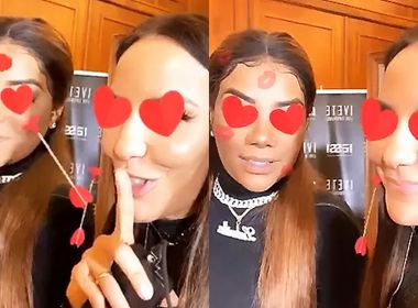 Ludmilla e Ivete podem ter parceria em música inédita; cantoras apareceram juntas nas redes
