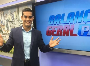 Repórter baiano do 'Balanço Geral PA' fará rodízio de apresentadores em São Paulo