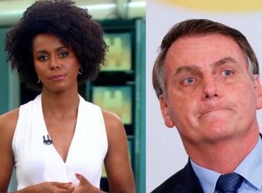 Maju Coutinho vira alvo de xingamentos após Bolsonaro atacar a Globo; entenda 