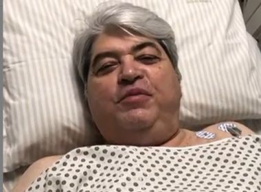 Datena passa por cirurgia de urgência em São Paulo após sentir dores no peito