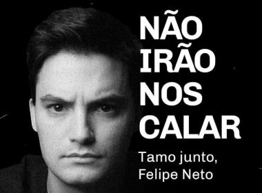 Felipe Neto se pronuncia após intimação de Bolsonaro: 'A perseguição é constante'