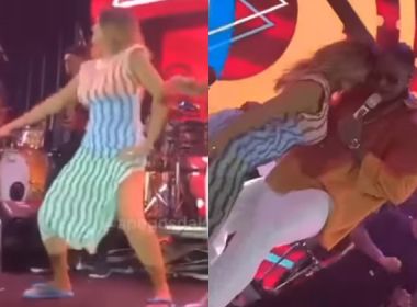Lore Improta retorna aos palcos em cruzeiro de Safadão: 'Saudades de meter dança'
