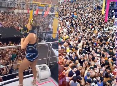 Claudia Leitte é chamada de genocida após promover aglomeração em show em São Paulo